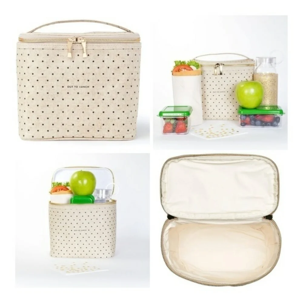 Kate spade NEW YORK Lunch Tote - Deco Dots - Picture 1 of 9